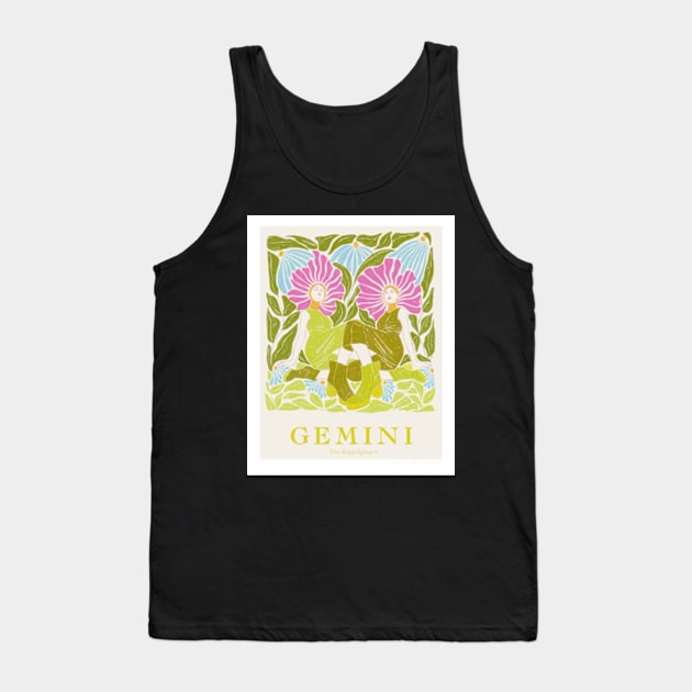 Gemini - The Doppelganger Tank Top by jennylizrome